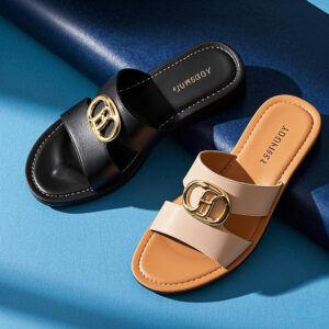 Customized ladies fashion slipper new design